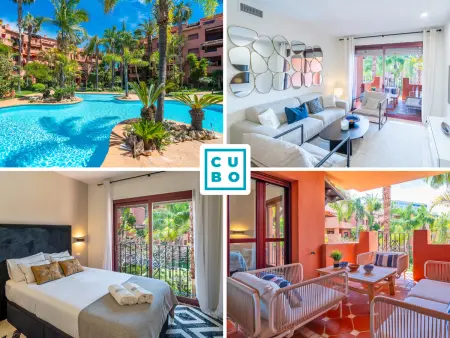 Appartement 4 pers. Marbella, accès plage privé et piscine : photo 1