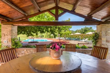 Appartement avec terrasse et piscine partagée à Murlo, Toscane : photo 2