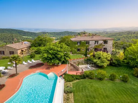 Appartement avec terrasse et piscine partagée à Murlo, Toscane : photo 3
