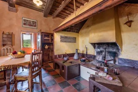 Appartement avec terrasse et piscine partagée à Murlo, Toscane : photo 4