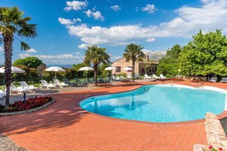 Appartement avec terrasse et piscine partagée à Murlo, Toscane : photo 11