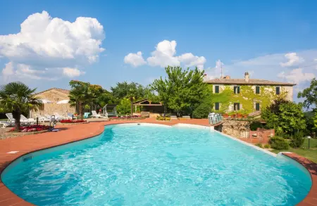 Appartement avec terrasse et piscine partagée à Murlo, Toscane : photo 12