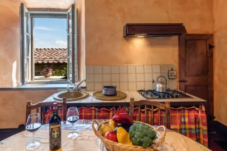 Appartement avec terrasse et piscine partagée à Murlo, Toscane : photo 19