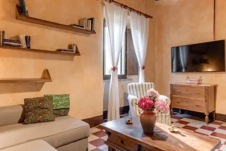 Appartement avec terrasse et piscine partagée à Murlo, Toscane : photo 22