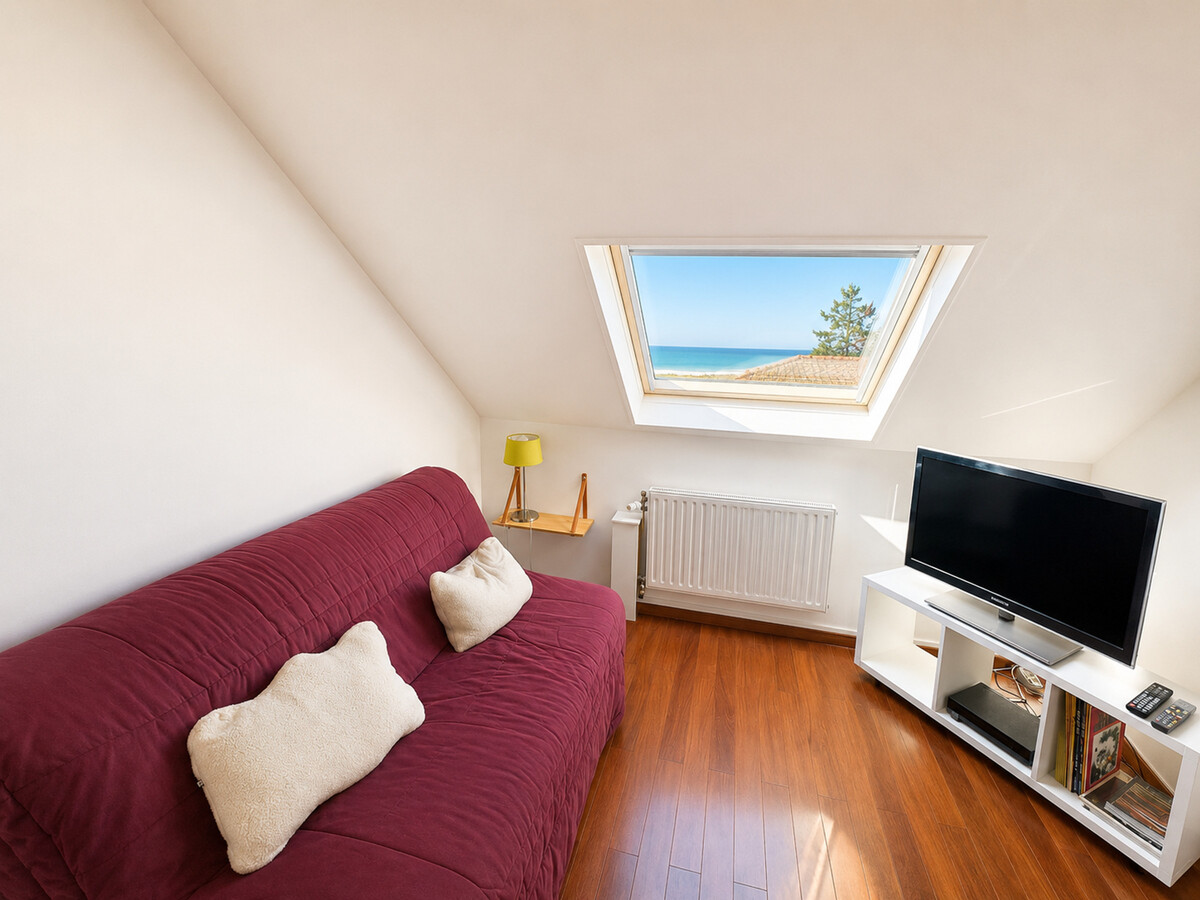 Duplex traversant vue mer, 6 pers. - Merville-Franceville - Photo 2