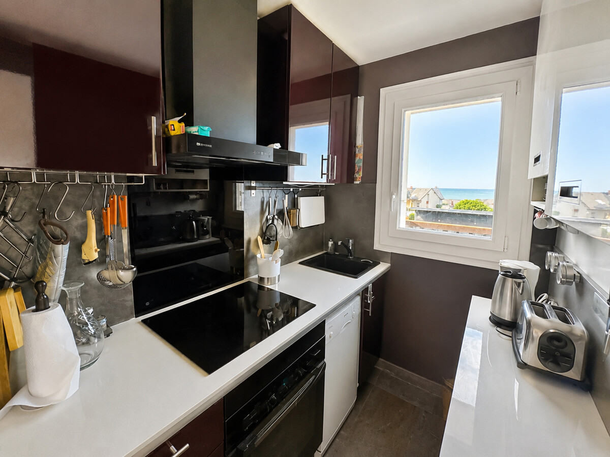 Duplex traversant vue mer, 6 pers. - Merville-Franceville - Photo 6