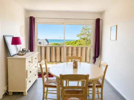 Location appartement à Merville Franceville Plage, Duplex vue mer, animaux OK, parking - 6 pers.