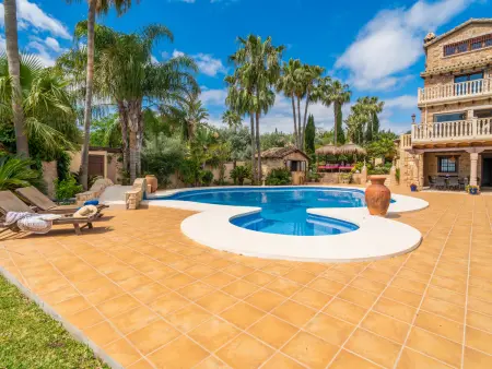 Villa piscine privée, animaux OK - 12 pers., Villa 12 personnes à Alhaurín de la Torre - Photo 3