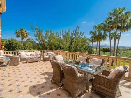 Villa piscine privée, animaux OK - 12 pers., Villa 12 personnes à Alhaurín de la Torre - Photo 6