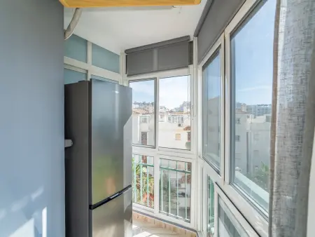 Studio vue mer première ligne de plage à Benalmádena : photo 15