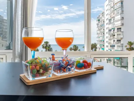 Studio vue mer première ligne de plage à Benalmádena : photo 25