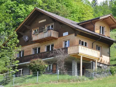 Location appartement à Hasliberg, HasliRent, Resti, (Hasliberg Reuti). 3.5 Zimmer Wohnung im Parterre und 1. Stoc