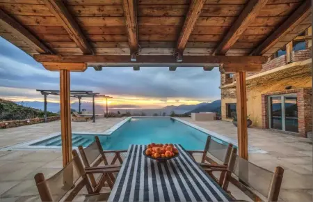 Location villa à Dhamiá, Villa accueillante avec piscine privée à Dhamiá