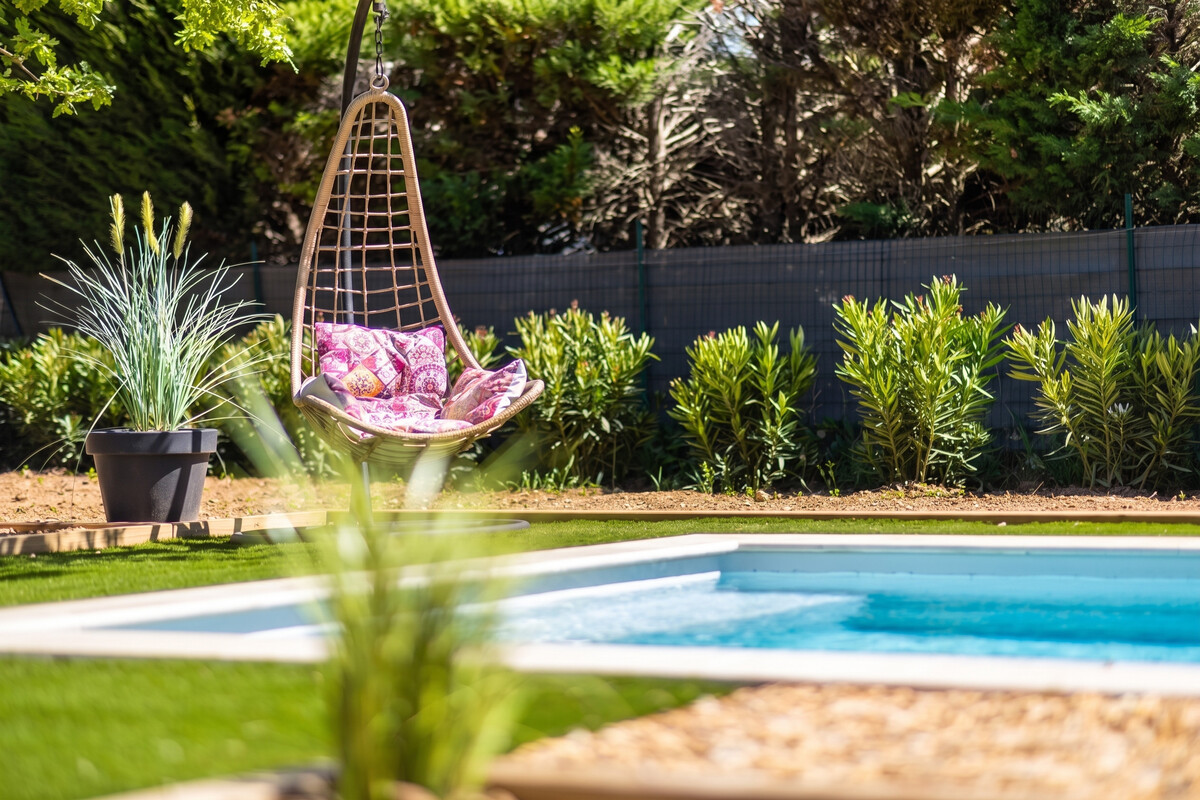 Villa avec piscine privée 4x4 m à Saignon, 3 chambres - Photo 12