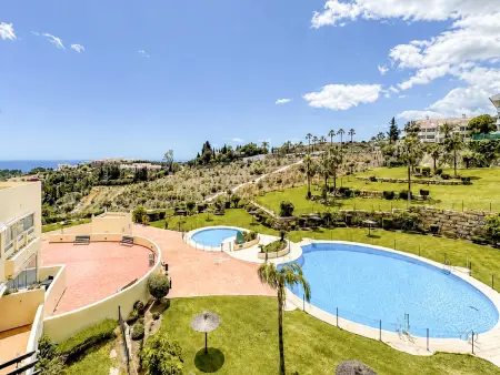 Appartement 2 chambres, vue mer et piscine à Benalmádena : photo 1