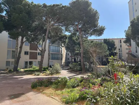 Appart vue mer Banyuls, 4 pers., clim, parking : photo 15