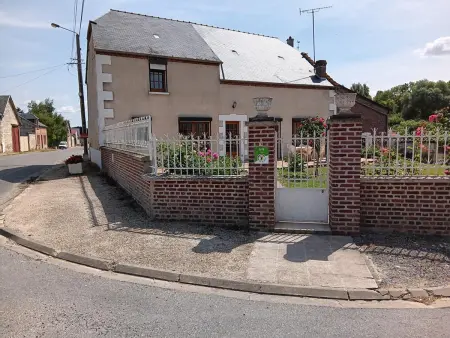 Gîte 6 pers. à Lor : maison avec jardin clos et barbecue : photo 2