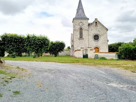 Gîte 6 pers. à Lor : maison avec jardin clos et barbecue : photo 18