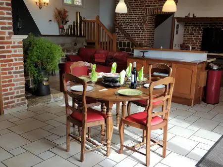 Gîte rustique 6 pers. avec jardin clos à Beaumont-en-Beine : photo 6