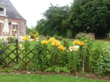 Gîte rustique 6 pers. avec jardin clos à Beaumont-en-Beine : photo 11