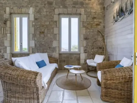 Maison XIXe siècle sur l'Île Madame, vue panoramique océan : photo 5