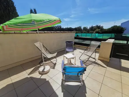 Appart 8 pers. Tennis Village - piscine, terrasse 40m² : photo 11