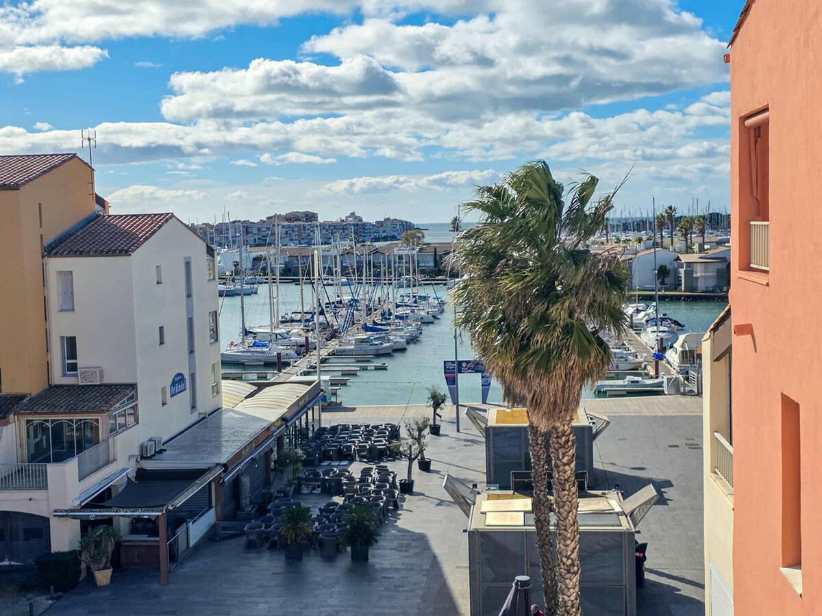 Appart 7 pers, vue port et fort Brescou, Cap d'Agde - Photo 3