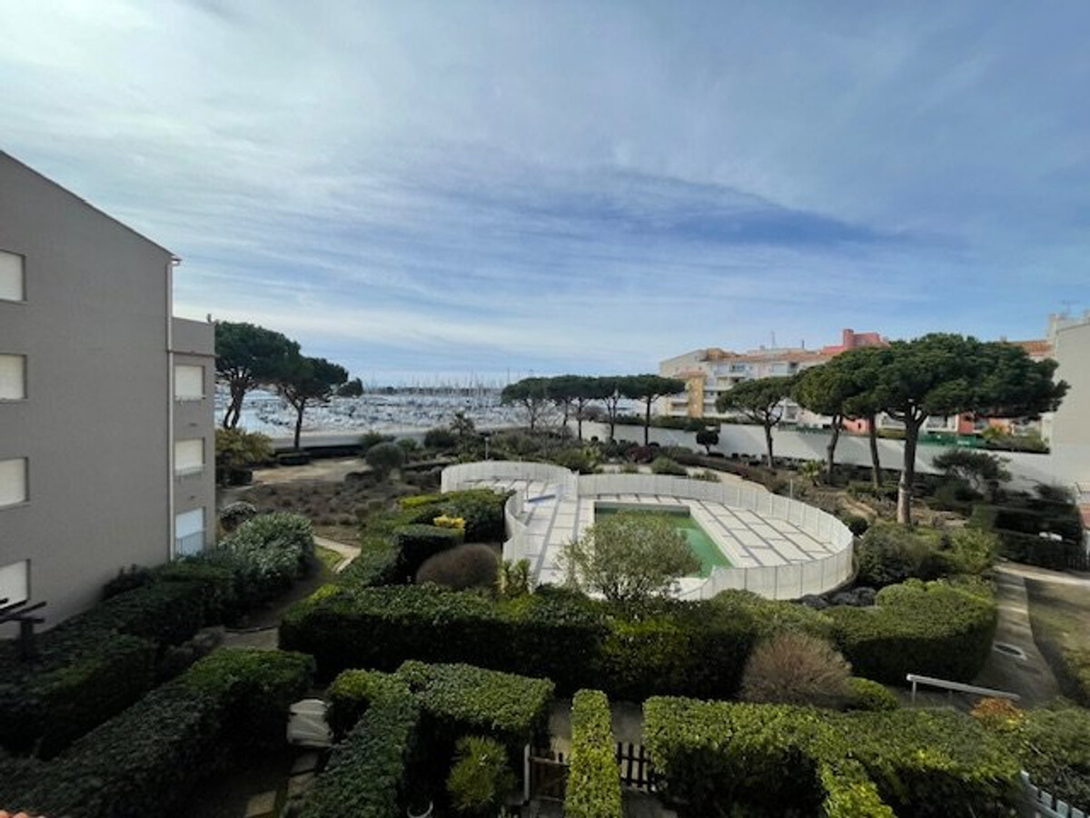 T2 cabine avec parking à Cap d'Agde, piscine - Photo 1