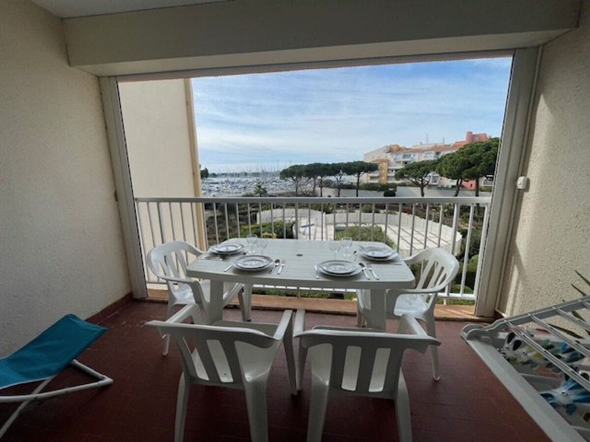 T2 cabine avec parking à Cap d'Agde, piscine - Photo 2