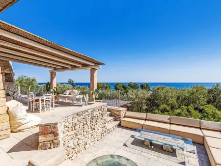 Trullo dei Silvi – Villa 8 pers., piscine & vue mer : photo 14