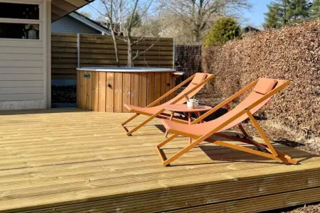 Chalet Pure Terre à Barvaux, jacuzzi et nature : photo 6