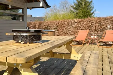Chalet Pure Terre à Barvaux, jacuzzi et nature : photo 10