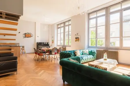Location appartement à Lyon, Superbe appartement - 4 chambres - 7 personnes - Créqui (Lyon)