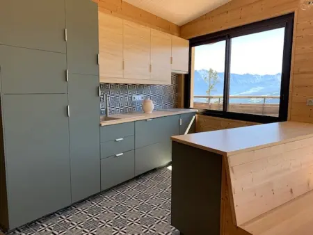 Appartement 75 m² vue pistes, terrasse 80 m² sud - Pra-Loup : photo 5