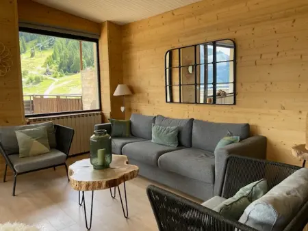 Appartement 75 m² vue pistes, terrasse 80 m² sud - Pra-Loup : photo 7