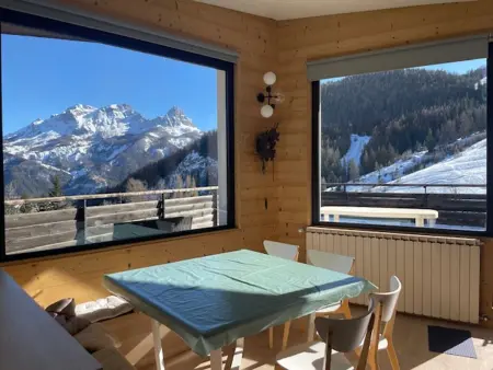 Appartement 75 m² vue pistes, terrasse 80 m² sud - Pra-Loup : photo 9