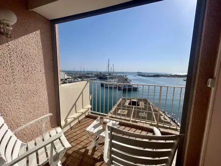 Studio mezzanine vue port - Cap d'Agde, 4 pers. : photo 3