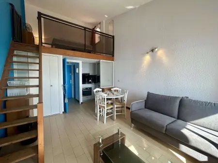 Studio mezzanine vue port - Cap d'Agde, 4 pers. : photo 5