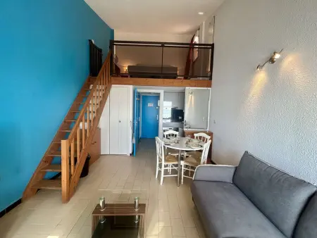 Studio mezzanine vue port - Cap d'Agde, 4 pers. : photo 6