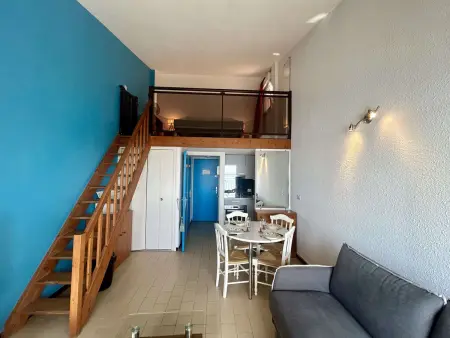 Studio mezzanine vue port - Cap d'Agde, 4 pers. : photo 12