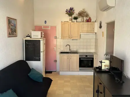 Appartement 4 pers. 200 m plage, parking & piscine : photo 4