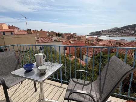 Appartement vue mer à Banyuls-sur-Mer, 2 pers. : photo 2