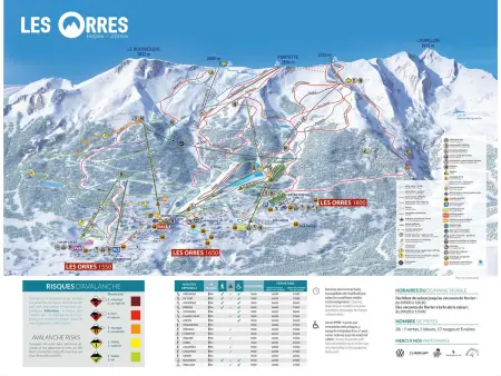 Studio 5 pers. aux Orres, départ skis pieds : photo 10