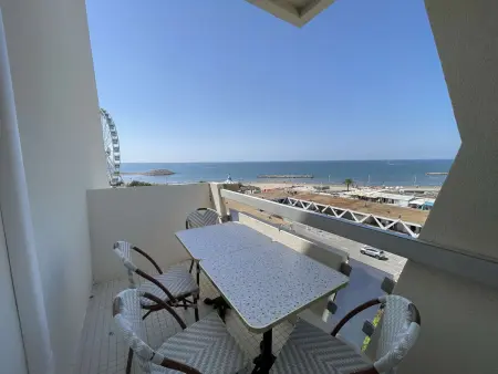 Appartement 2 pièces vue mer panoramique, 80 m de plage : photo 7