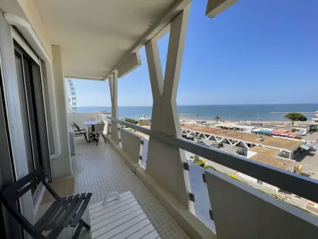 Appartement 2 pièces vue mer panoramique, 80 m de plage : photo 8
