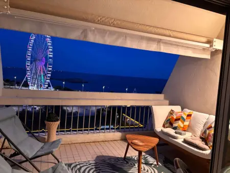 Appartement 2 pièces vue mer panoramique, 80 m de plage : photo 14