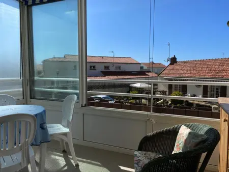 Location appartement à Jard sur Mer, Studio avec parking, vue mer partielle - 4 pers.