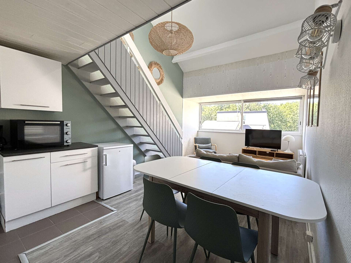 Duplex & studio 7 pers., piscine chauffée, tennis - Photo 3