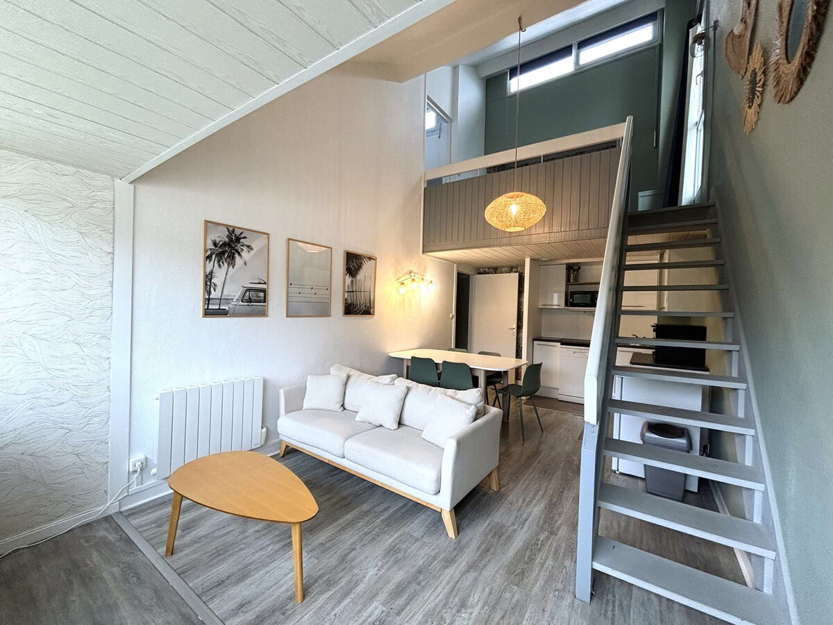 Duplex & studio 7 pers., piscine chauffée, tennis - Photo 5