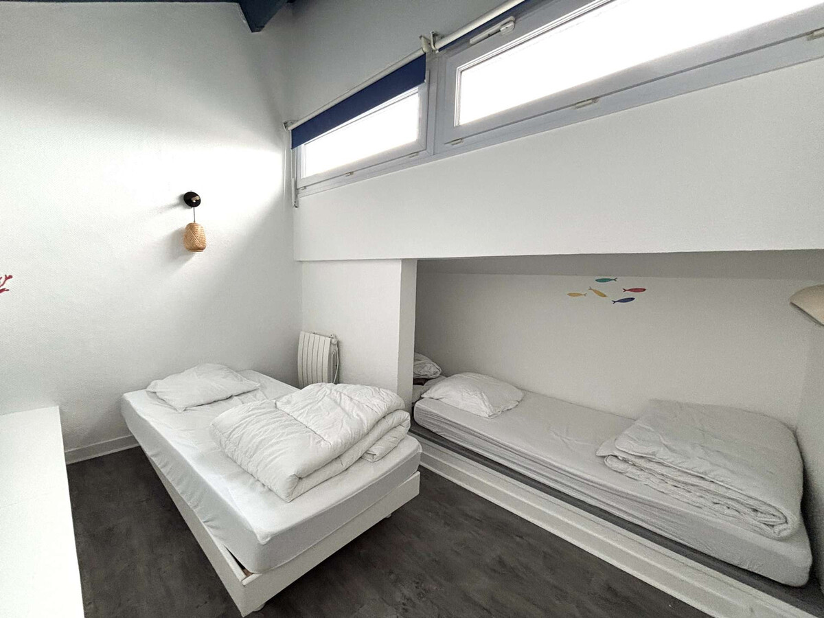 Duplex & studio 7 pers., piscine chauffée, tennis - Photo 9